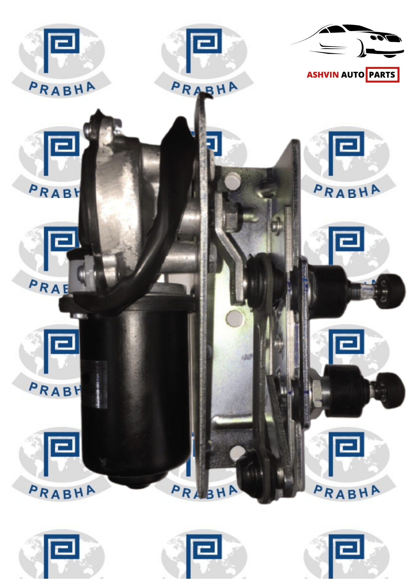 JCB 24V WIPER MOTOR WITH LINKAGE-PRABHA
