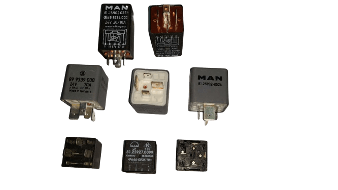 MAN TRUCK RELAY 24V 9 PIN (SINGLE PIECE)