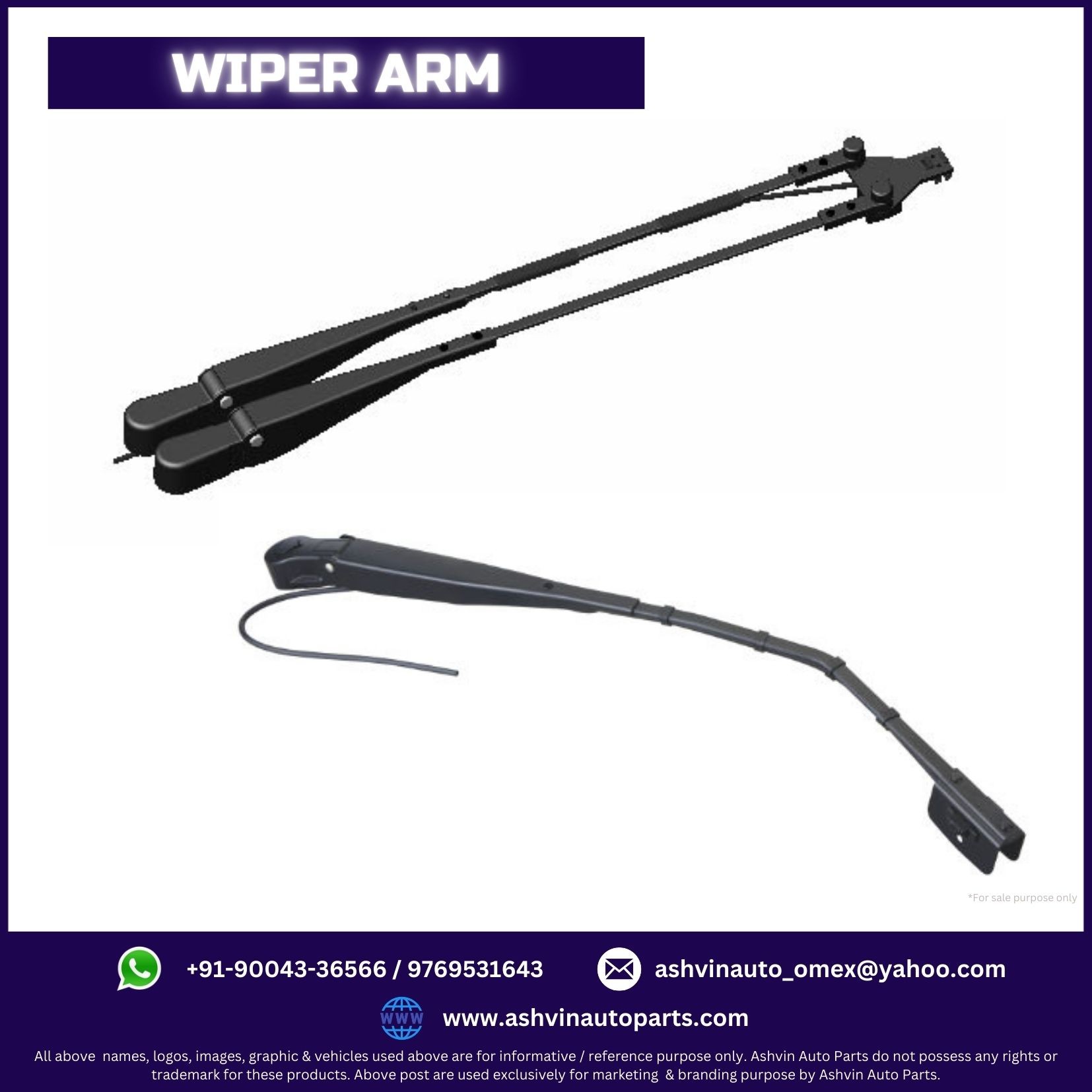 ACGL Bus Wiper Arm